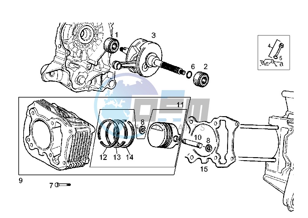 CRANKSHAFT-CYLINDER