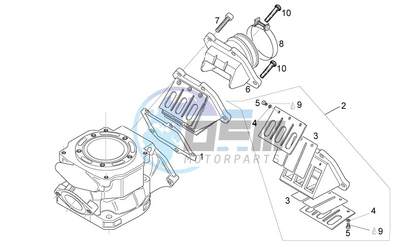 Carburettor flange