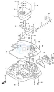 DF 300AP drawing Engine Holder