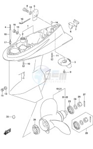 DF 140A drawing Gear Case (C/R)