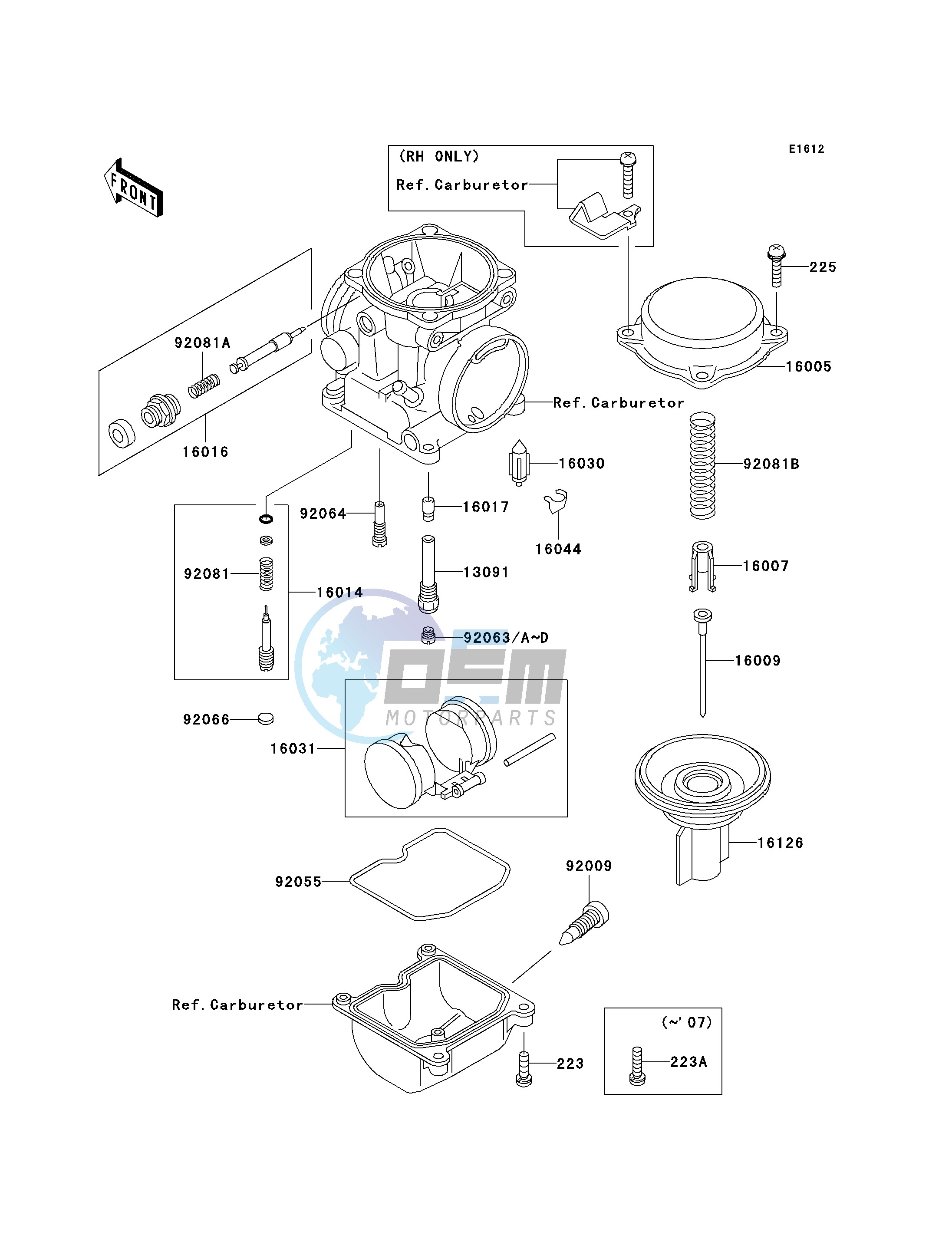 CARBURETOR PARTS