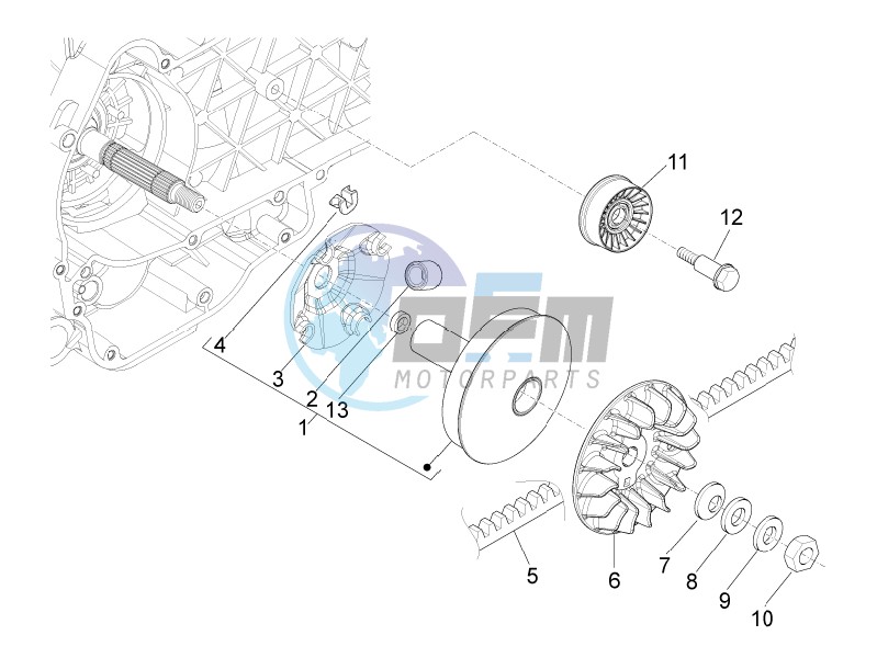 Driving pulley