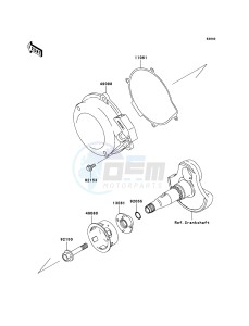 KVF360 4x4 KVF360A7F EU GB drawing Recoil Starter(-VF360AE607660)