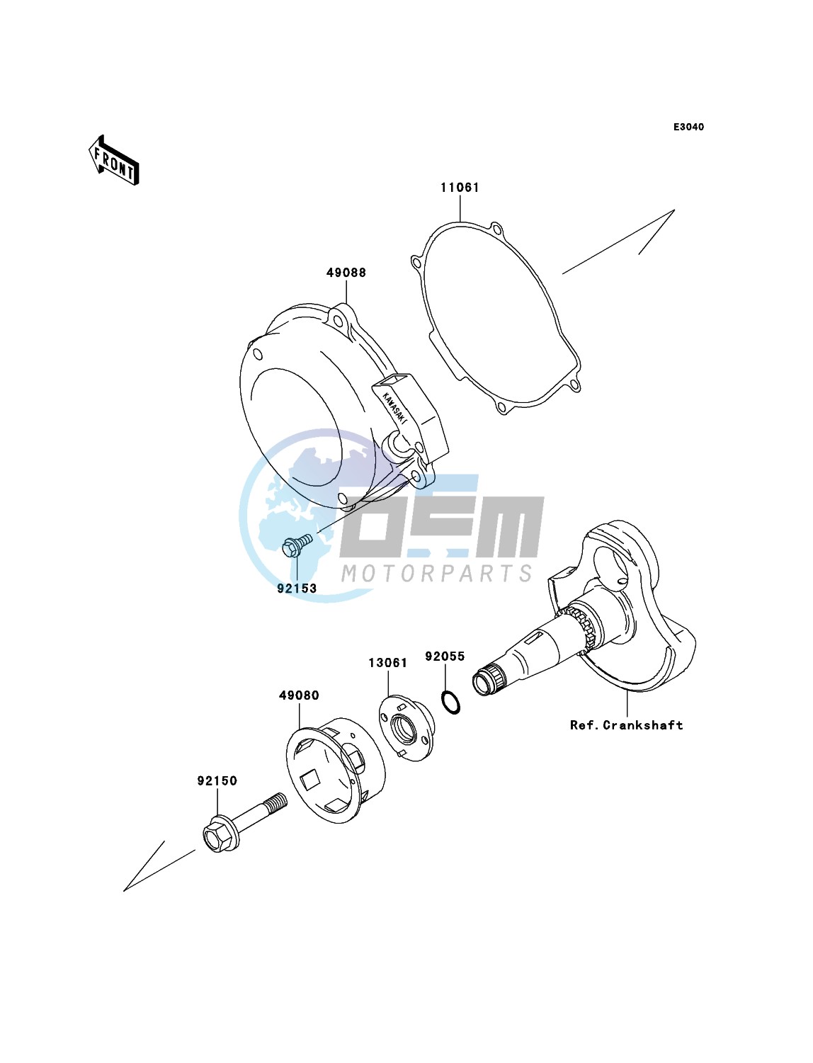 Recoil Starter(-VF360AE607660)