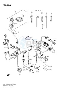 GSF1250 (E2) Bandit drawing WIRING HARNESS (GSF1250SK7 SK8 SK9 SL0)