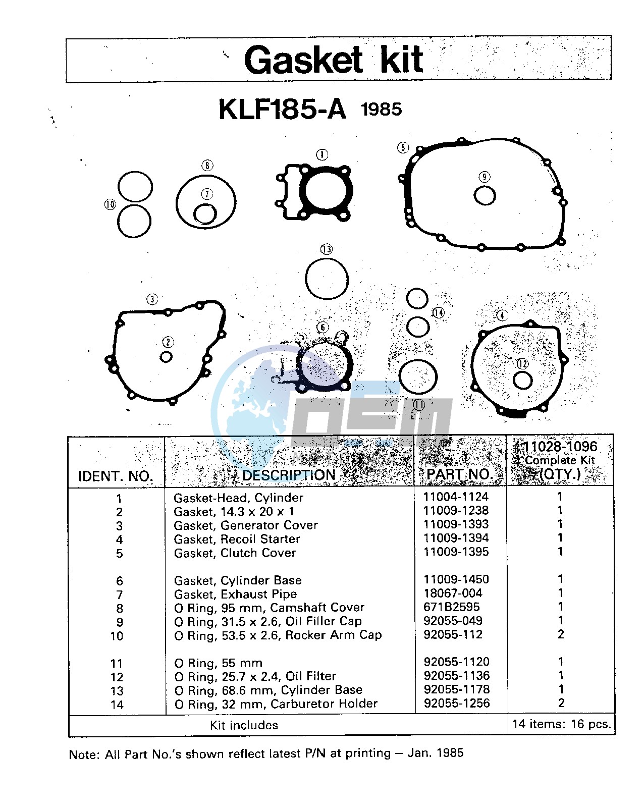 GASKET KIT