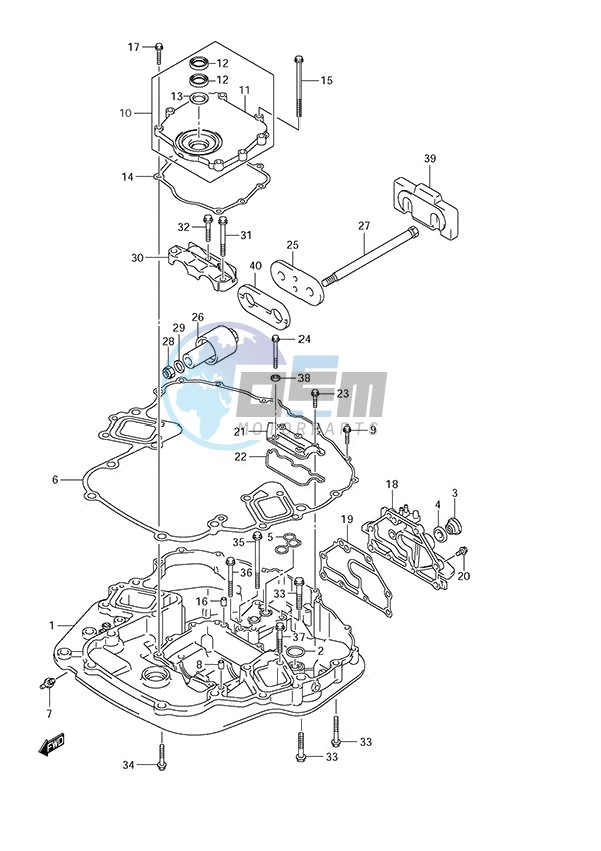 Engine Holder (DF 250S)