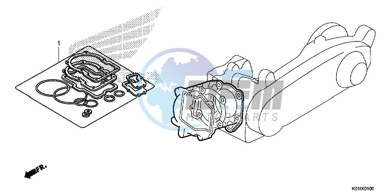 GASKET KIT A