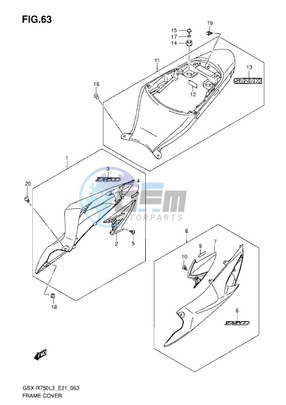 FRAME COVER L3