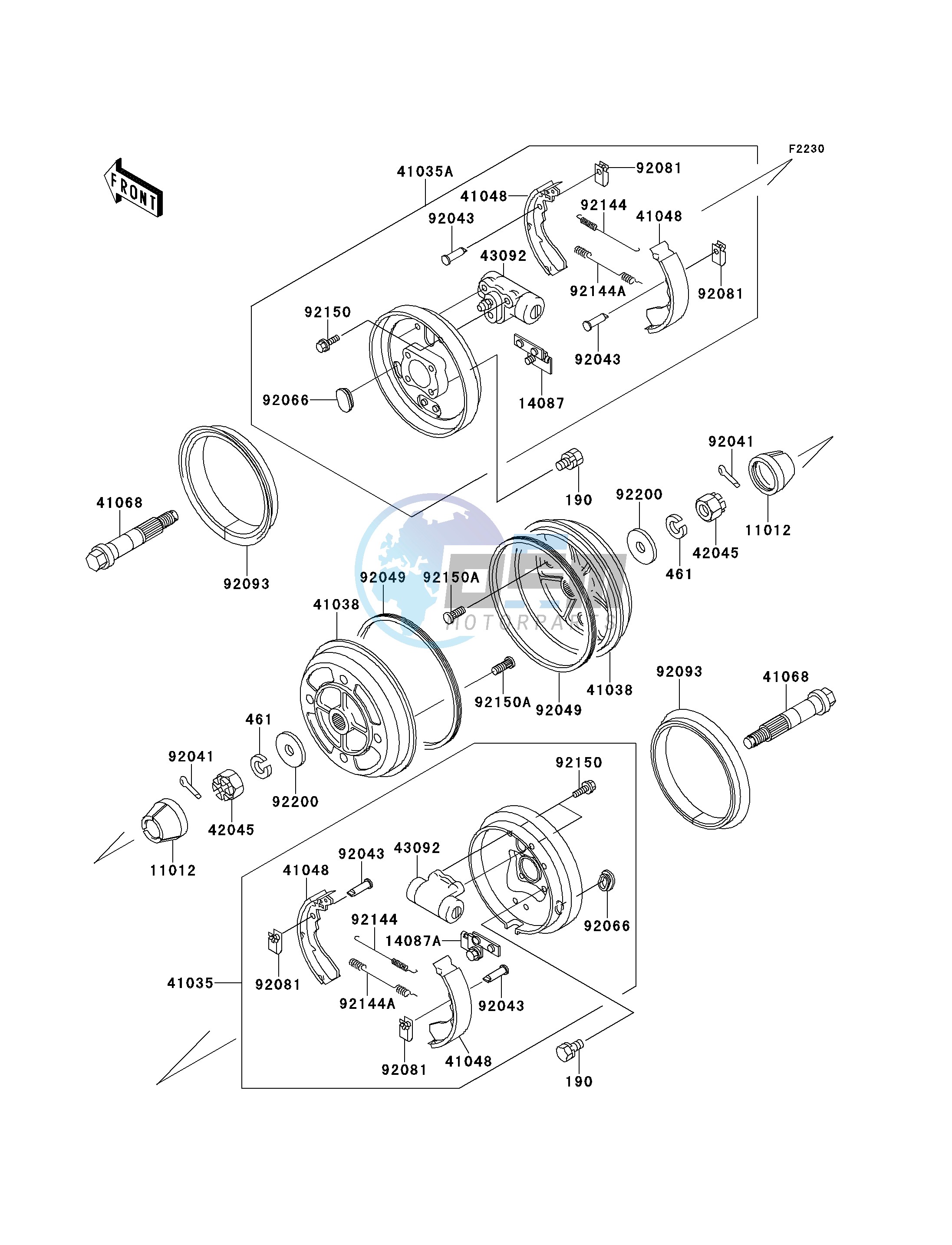 FRONT HUBS_BRAKES