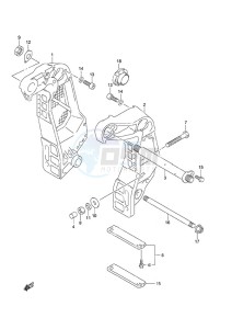 DF 115A drawing Clamp Bracket