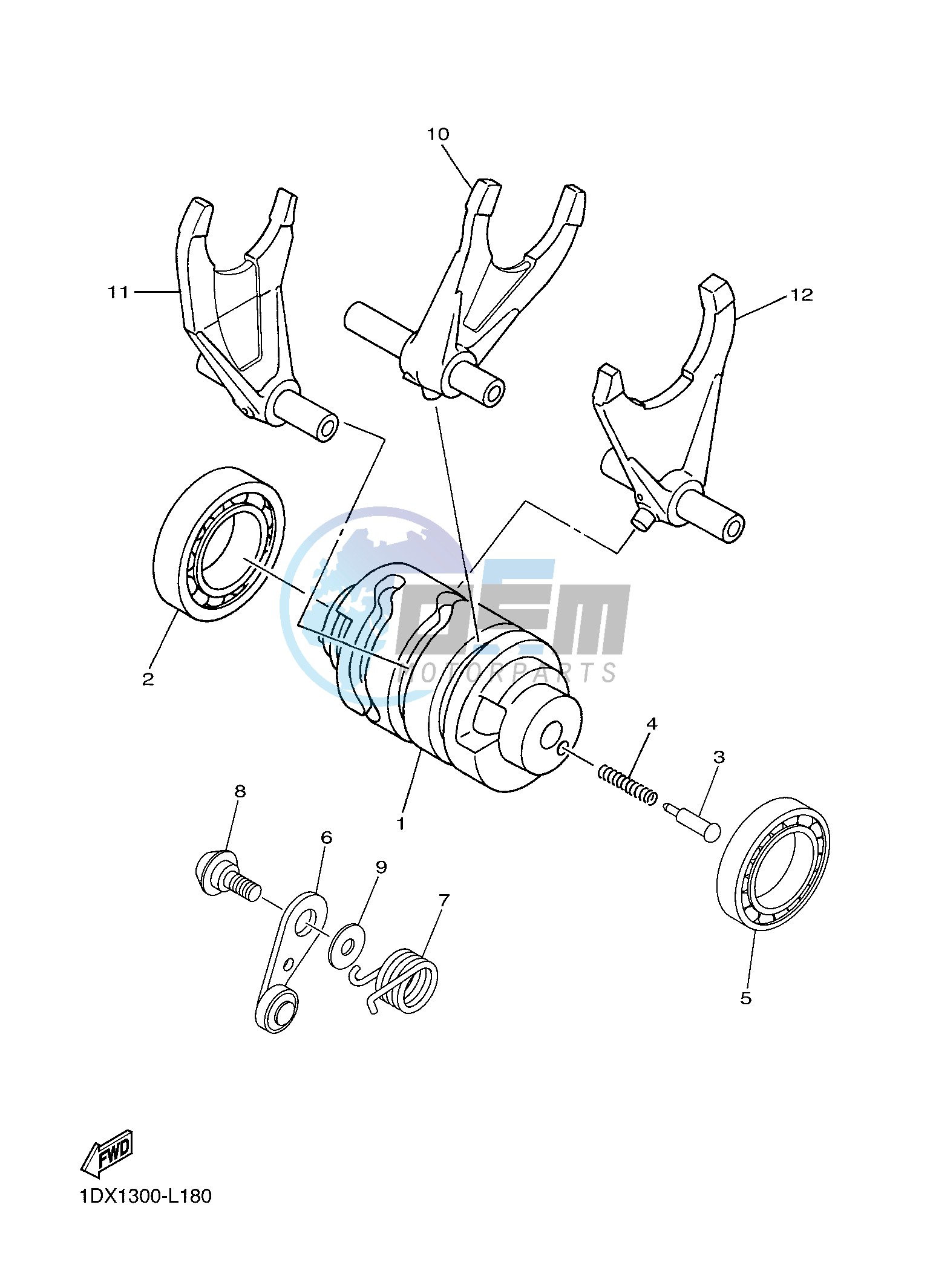 SHIFT CAM & FORK