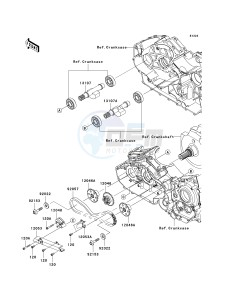 VN 1700 B [VULCAN 1700 VOYAGER ABS] (9FA) B9FA drawing BALANCER