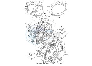 XVS DRAG STAR 650 drawing CRANKCASE