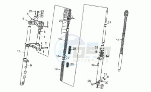 850 T5 Polizia Polizia drawing Front fork