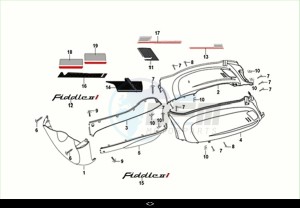 FIDDLE II 50 EFI (AF05W6-NL) (M2) drawing BODY COVER