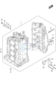 DF 150AP drawing Cylinder Block