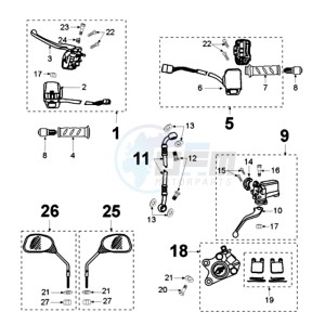 TKR SZ EU drawing BRAKE SYSTEM