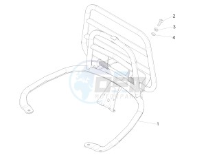 Primavera 150 4T 3V iGET ABS (EMEA) drawing Rear luggage rack