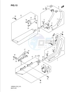 VZ800L0 drawing MUFFLER