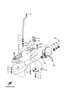 F40ESRZ drawing LOWER-CASING-x-DRIVE-2