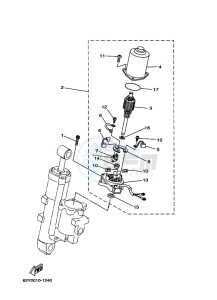 F50A drawing POWER-TILT-ASSEMBLY-2