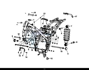 NH-T 125I (MG12B1-EU) (L9-M0) drawing FRAME BODY COMP