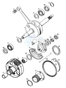 STANDARD_45kmh_L1 50 L1 drawing Crankshaft-clutch