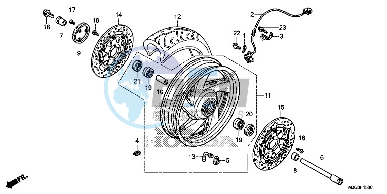 FRONT WHEEL