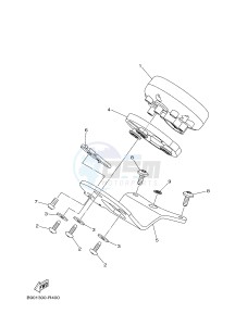 MTM850 MTM-850 XSR900 (B90A) drawing METER