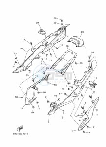 MT-07 ABS MTN690-A (B4C9) drawing SIDE COVER