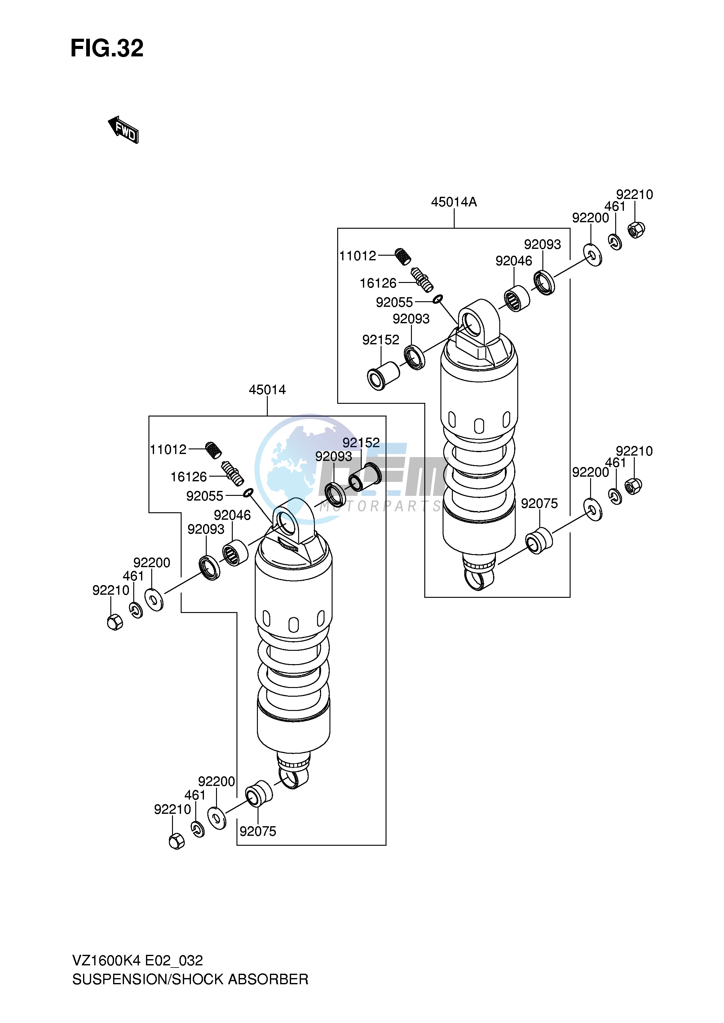 SUSPENSION SHOCK ABSORBER