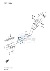 RMX450 drawing MUFFLER