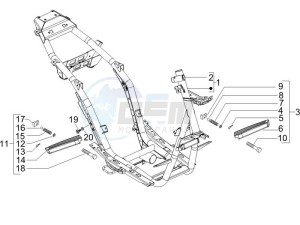 NRG 50 power DT drawing Frame bodywork