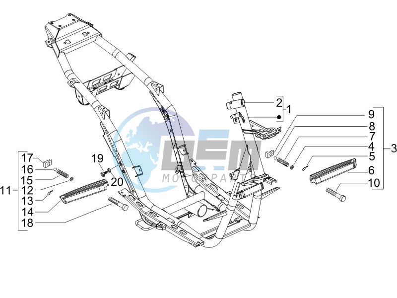 Frame bodywork