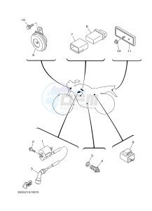 YBR125E (4P2T) drawing ELECTRICAL 2