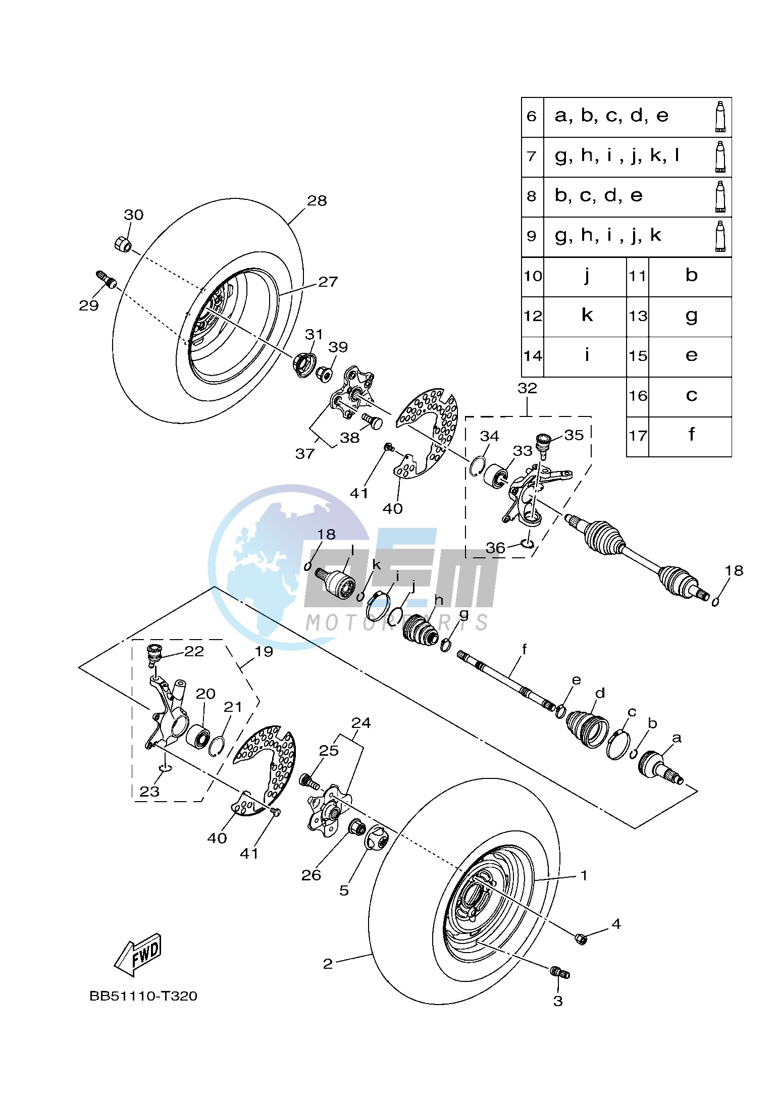 FRONT WHEEL