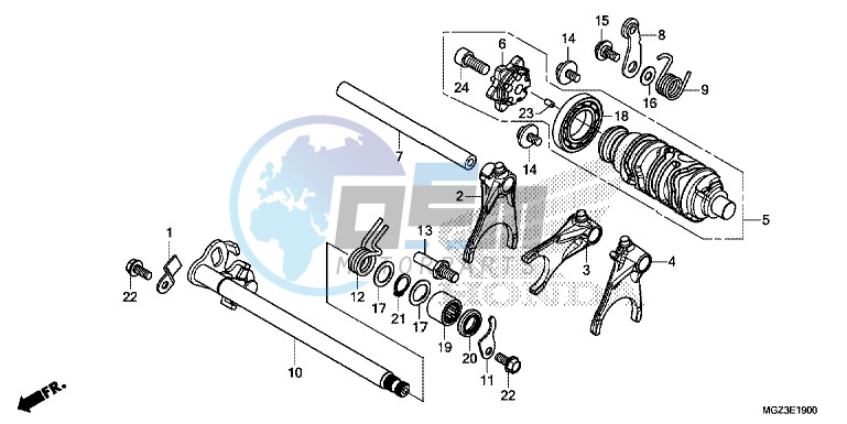 GEARSHIFT DRUM