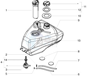 ICE 50 drawing Fuel Tank