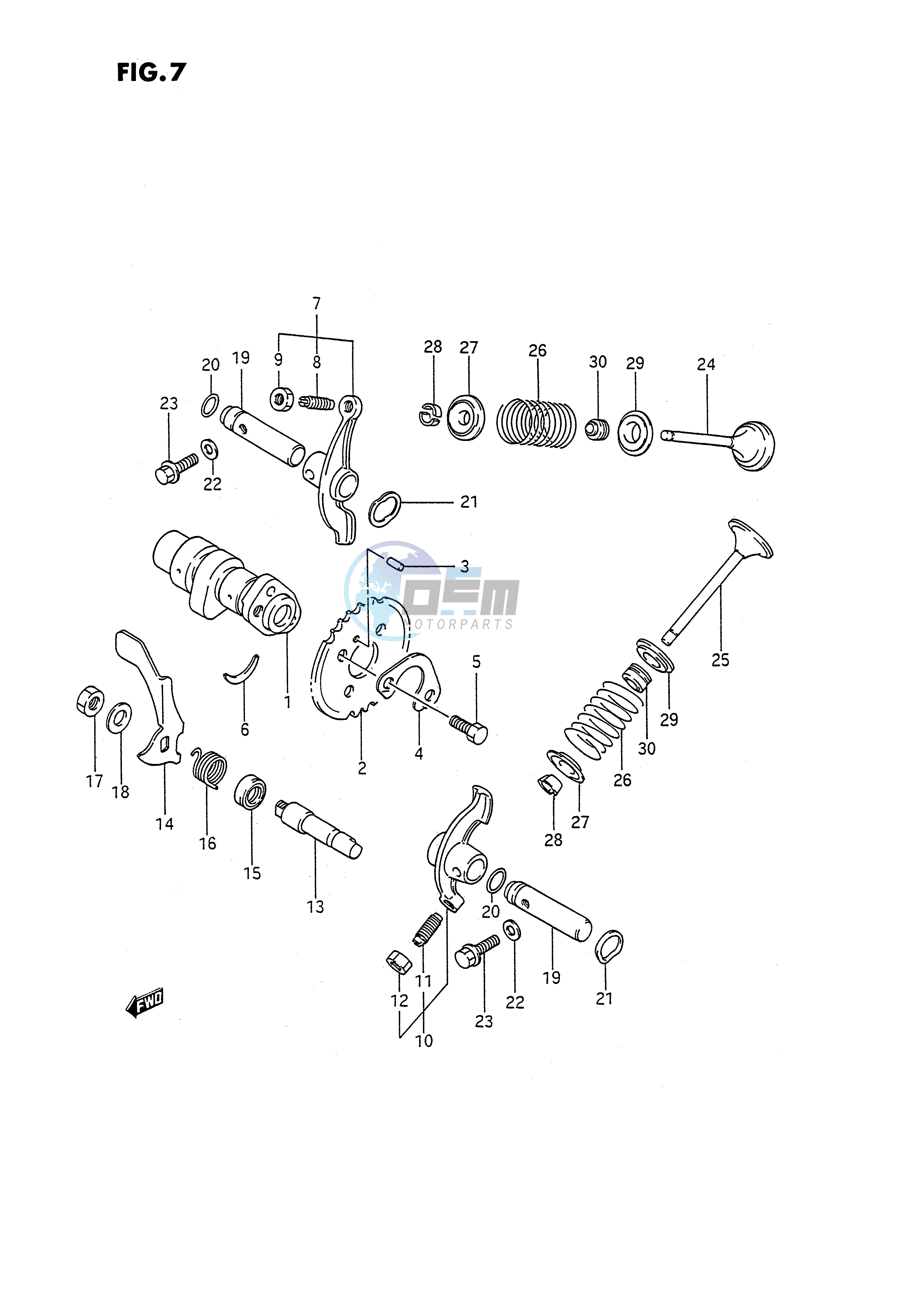 CAM SHAFT - VALVE