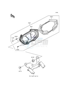 Z800 ABS ZR800DFF UF (UK FA) XX (EU ME A(FRICA) drawing Meter(s)