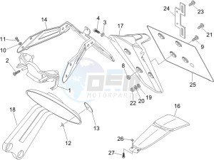 Nexus 250 e3 (UK) UK drawing Rear cover - Splash guard