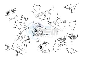 SENDA SM DRD RACING LTD - 50 cc drawing BODY