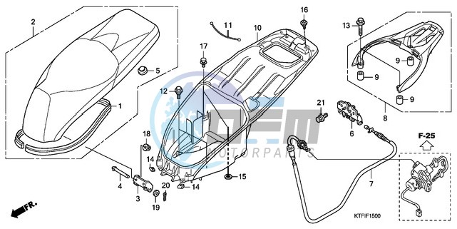 SEAT/LUGGAGE BOX