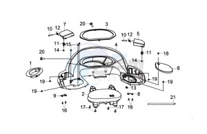 JOYRIDE 200 EFI drawing SPEEDOMETER COWL