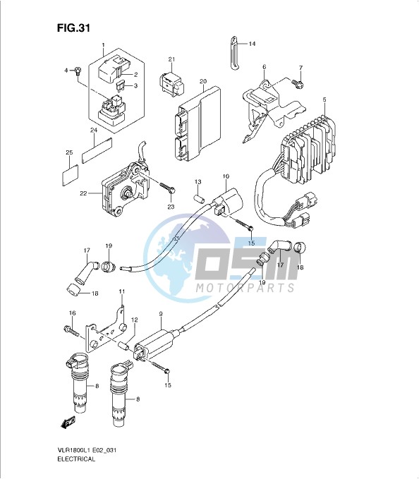 ELECTRICAL (VLR1800L1 E19)