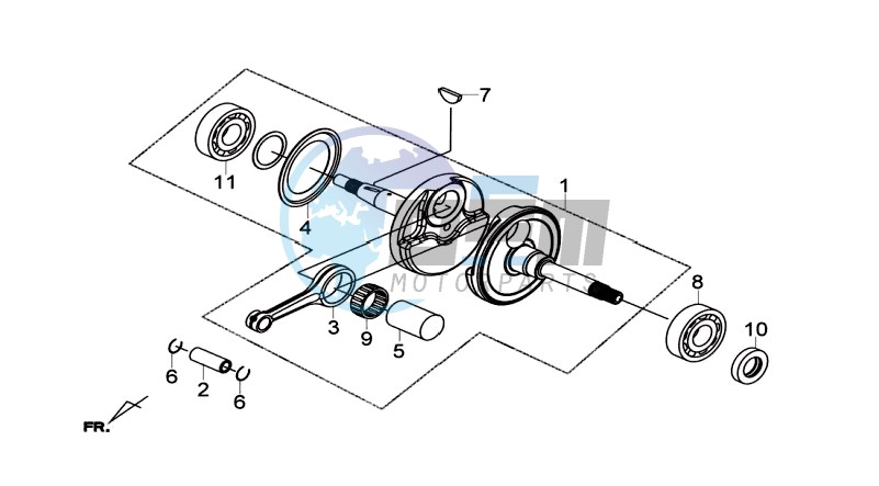 CRANKSHAFT / PISTON / PISTON RING