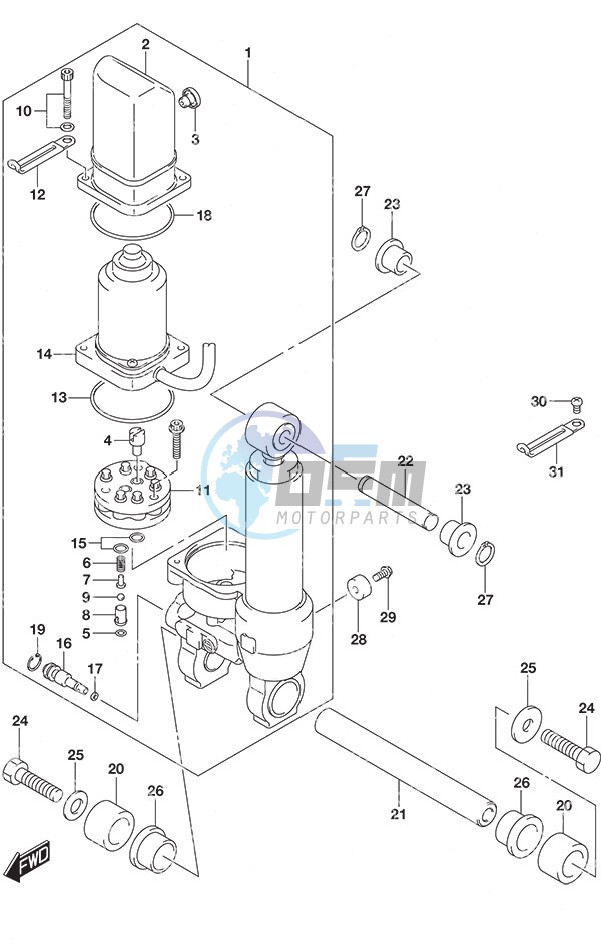 Tilt Cylinder