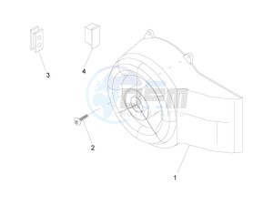 PRIMAVERA 50 2T NOABS E2-E3 (EMEA, APAC) drawing Flywheel magneto cover - Oil filter