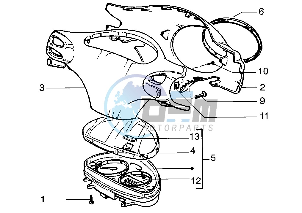 Speedometer - Handlebar covers